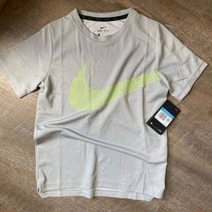 Nike Dri-Fit Swoosh athletic tshirt